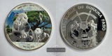 Burkina Faso 1000 Francs CFA (Giant Panda; Coloured) 2016 FM-F...