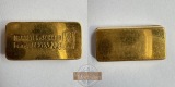 Deutschland Dr. Walter u. Schmitt Goldbarren MM-Frankfurt Fein...