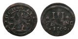 Altdeutschland; Kleinmünze 1760