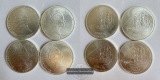 LOT: Cookinseln 4x 1 Dollar Elizabeth II (Bounty) 2009 FM-Fran...