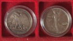 USA,1/2 Dollar, 1942 Walking Liberty Silber