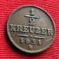 ÖSTERREICH 1/2 Kreuzer 1851