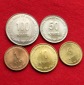 Myanmar Birma 1 5 10 50 100 kyat 1999