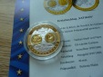 Vatikan Silbermedaille EA/ 20,1 Gramm .999 Silber PP/ Gildet 5...