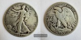 USA 1/2 Dollar 1945 (1916-47) Walking Liberty FM-Frankfurt KM#...