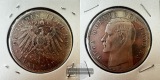 Deutsches Kaiserreich Bayern 5 Mark 1908 D FM-Frankfurt KM#915...