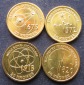Dänemark 4 x 20 Kroner 2013 Wissenschaftler, Wissenschaft