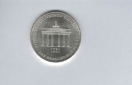 10 Mark 1991 A Brandenburger Tor 9,68g fein silber BRD Deutsch...