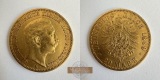 Dt. Reich Preußen 20 Mark William II 1889 (1888-89) A MM-Fran...