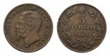 Italien, Kleinmünze 1861