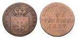 Altdeutschland; Kleinmünze 1837