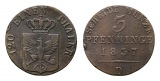 Altdeutschland; Kleinmünze 1837