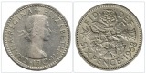 Großbritannien 6 Pence 1958