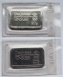 Zwei Degussa-Feinsilber-Barren à 20 g, zusammen 40 g Feinsilber