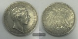 Deutschland Kaiserreich Preussen 3 Mark 1910 A Wilhelm II FM-F...