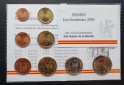 Spanien Euro-Sondersatz 2005 inkl. 2 Euro-Sondermünze Don Qui...