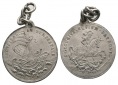 Medaille o.J.; Sankt-Georgs-Medaille; tragbar; Zinn; 4,43 g; �...