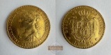 Spanien 10 Escudos Isabella II 1867 (1865-1873) MM-Frankfurt K...