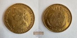 Spanien 100 Reales Isabella II 1861 (1856-62) Seville Mint MM-...