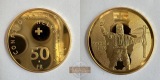 Schweiz 50 Francs (William Tell) 2018 MM-Frankfurt KM#172 Fein...