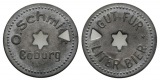 Bayern; Coburg; O. Schmidt Coburg; Gut für 1 Liter Bier; Menz...