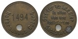 Bayern; Coburg; Hofbrauhaus Coburg gepunzt 1494; Gut für 1/2 ...