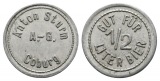 Bayern; Coburg; Anton Sturm A.-G. Coburg; Gut für 1/2 Ltr. Bi...