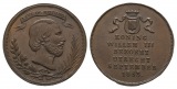 Medaille 1853; Niederlande; König Wilhelm III; bronze; 10,39 ...