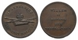Medaille; Niederlande; König Wilhelm II; bronze; 5,89 g; Ø 2...