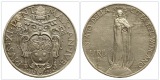 Vatikanstadt 1 Lira 1933 Papst Pius XI. (1929 - 1938)