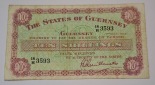 UK (Great Britain) 10 Shillings 1966 Guernsey
