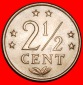 Ⰺ NIEDERLANDE MIT ARUBA (1970-1978): ANTILLEN ★2 1/2 CENT ...
