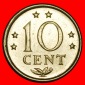 Ⰺ NIEDERLANDE MIT ARUBA (1971-1985): ANTILLEN ★10 CENT 197...