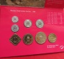 ANTILLEN KMS 1 2,1/2 5 10 25 cents 1-2,50 gulden 1997