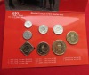 ANTILLEN KMS 1 2,1/2 5 10 25 cents 1-2,50 5 gulden 2012