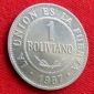 Bolivien 1 boliviano 1987