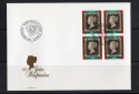 Fürstentum Liechtenstein ETB 150 Jahre Briefmarke/ Viererbloc...