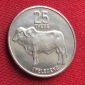 Botswana 25 Thebe 1984 unc