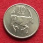 Botswana 10 Thebe 1976