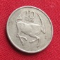 Botswana 10 Thebe 1980