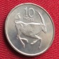 Botswana 10 Thebe 1984