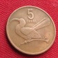 Botswana 5 Thebe 1980