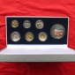 SINGAPUR KMS 5 10 20 50 cents 1 2 5 $ 2007 box