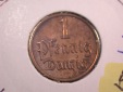 J35  Danzig  1 Pfennig 1937 in ss   Originalbilder