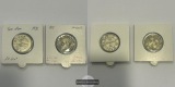 LOT: China / 4x 2 Jiao 1932, 3x 2 Jiao 1919 FM-Frankfurt Y#491...