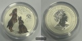 Australien / 50 Cents Lunar III Hase 1/2 oz 2023 FM-Frankfurt ...