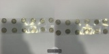 LOT: USA / 12x 10 cents Mercury Dime 1928-1945 FM-Frankfurt KM...