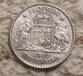 Australien 1 Florin 1942 (= 2 Schilling) SILBER, George VI.
