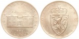 Norwegen: Olav V., 10 Kroner 1964, 150. Jahre Grundgesetzes, 2...