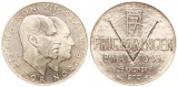Norwegen: Olav V., 25 Kroner 1970, 29,00 gr. 875er Silber 25,3...